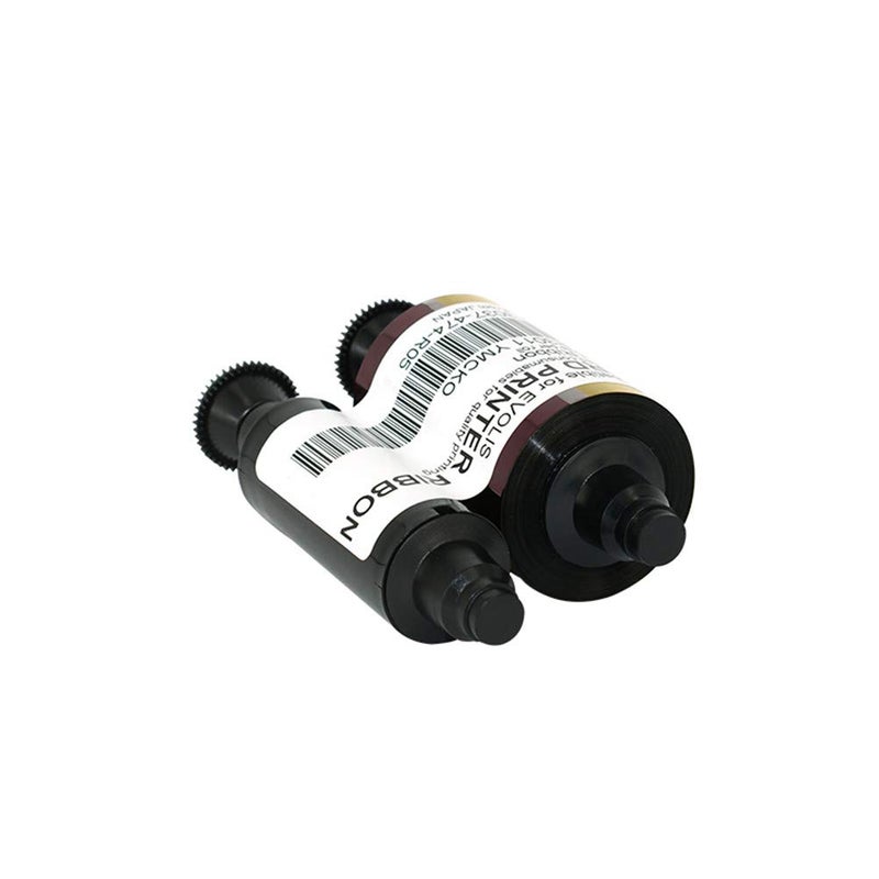 PARTSHE R3011 YMCKO Ribbon for Evolis Pebble Dualys 3 Securion Card Printers, 200 Prints - Image 4